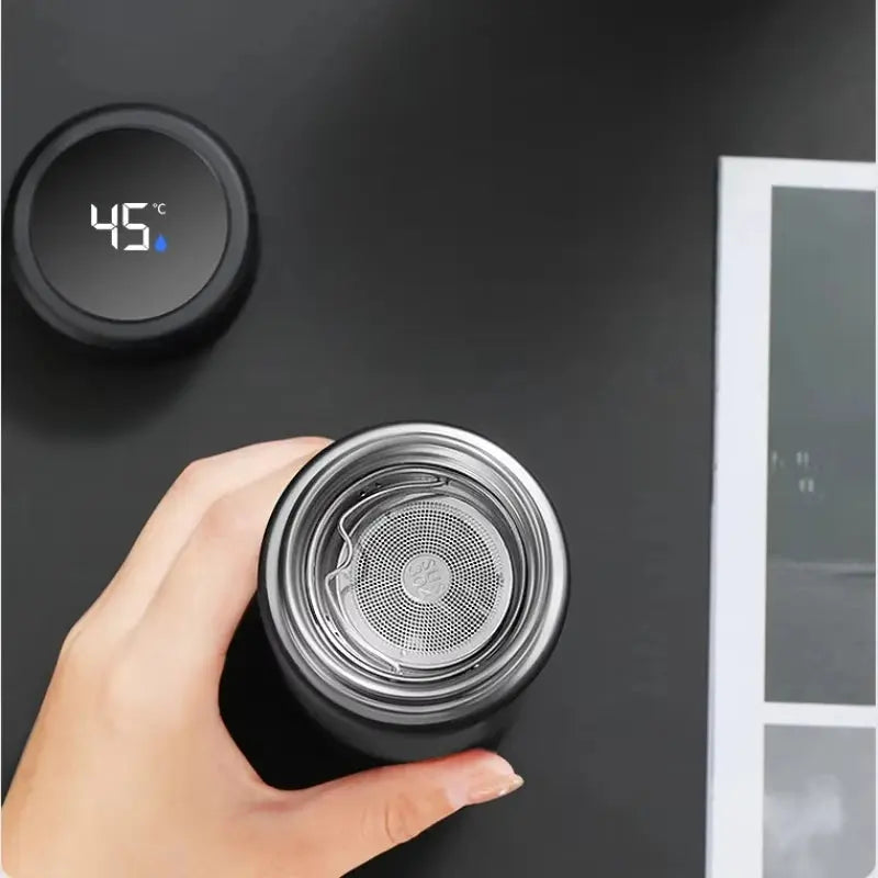 Bouteille Isotherme Intelligente 500ML – Affichage Digital LED Température Family Shop
